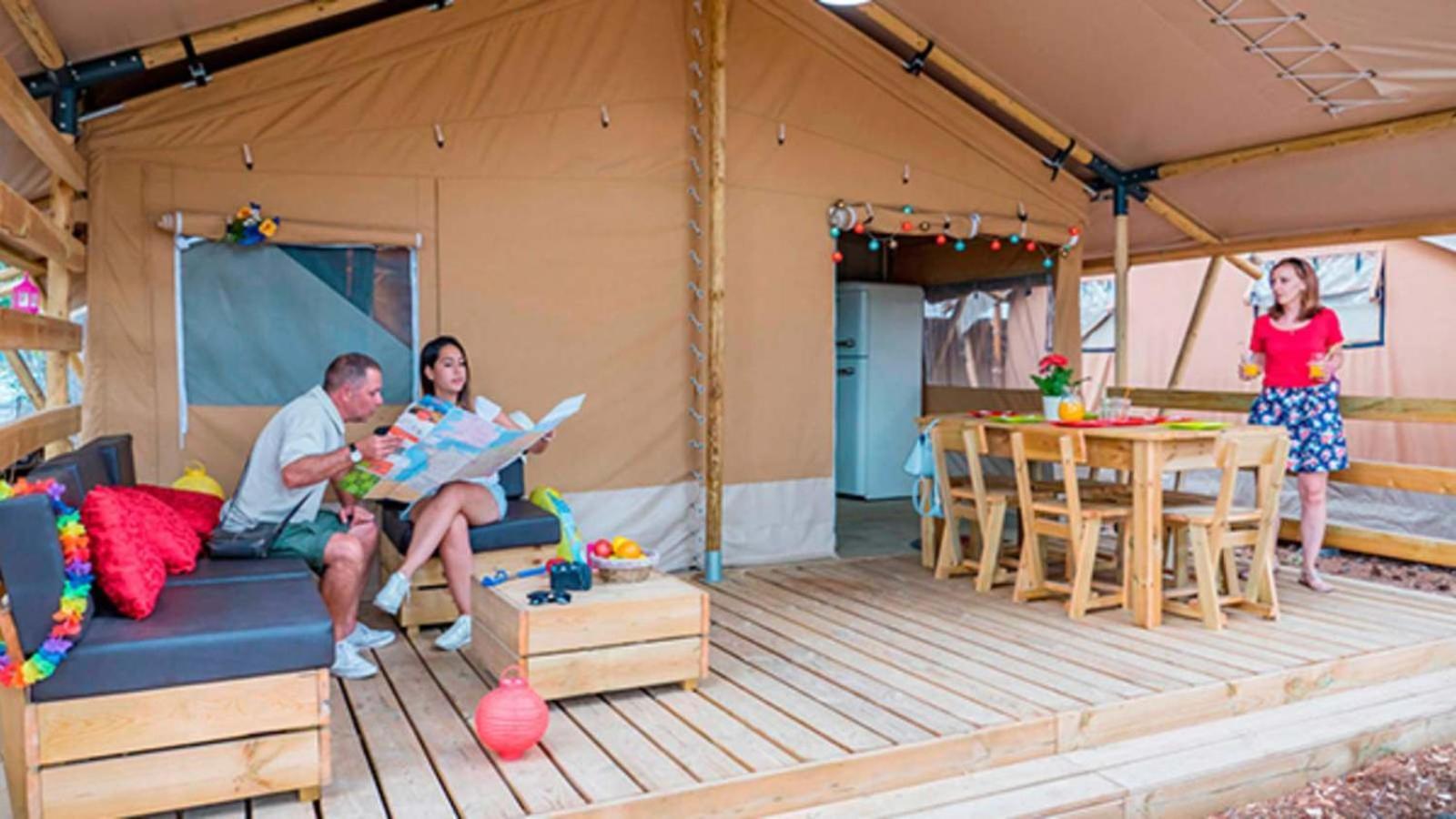 Hotel Eurocamp Tents At Campsite Val Saline Rovinj Exteriér fotografie